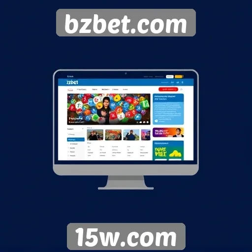 Experiência do usuário no design do site bzbet.com